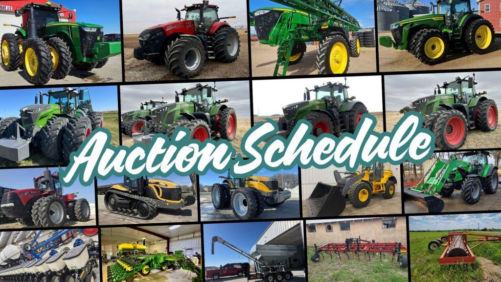 March 24 Auction Schedule