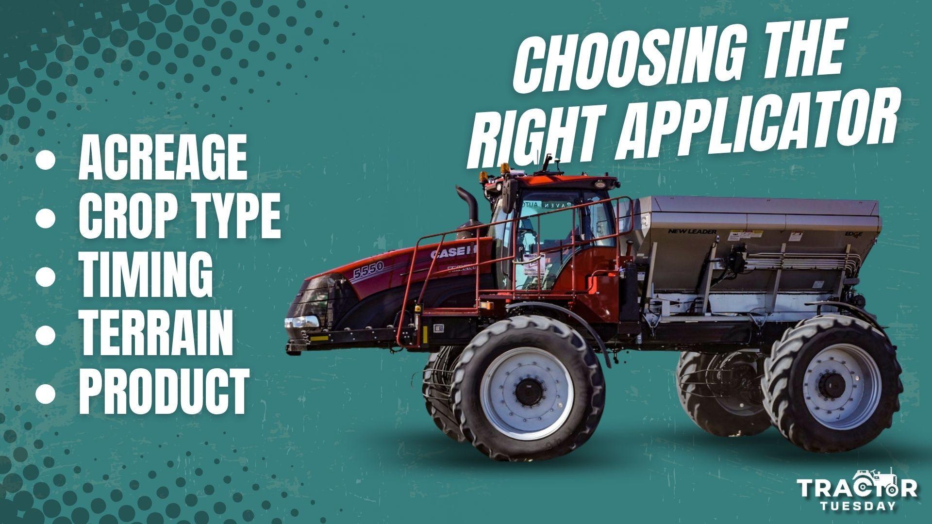 An information that you might need to help you choose the right applicator