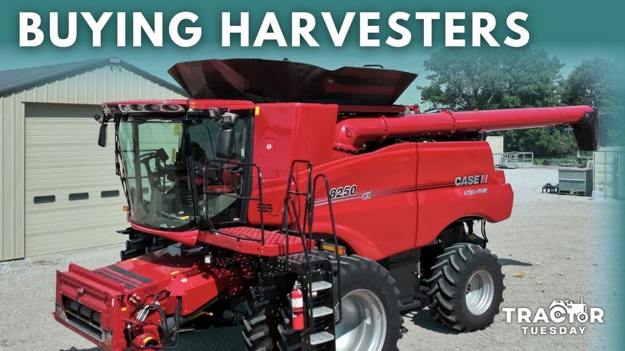 An image of a harvester for sale.